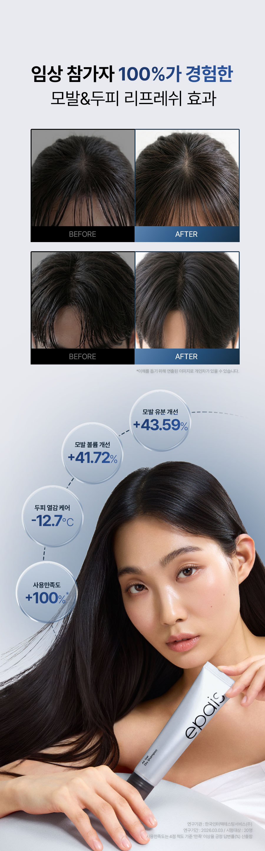 EPAIS Air Gel Dry Shampoo - description 5